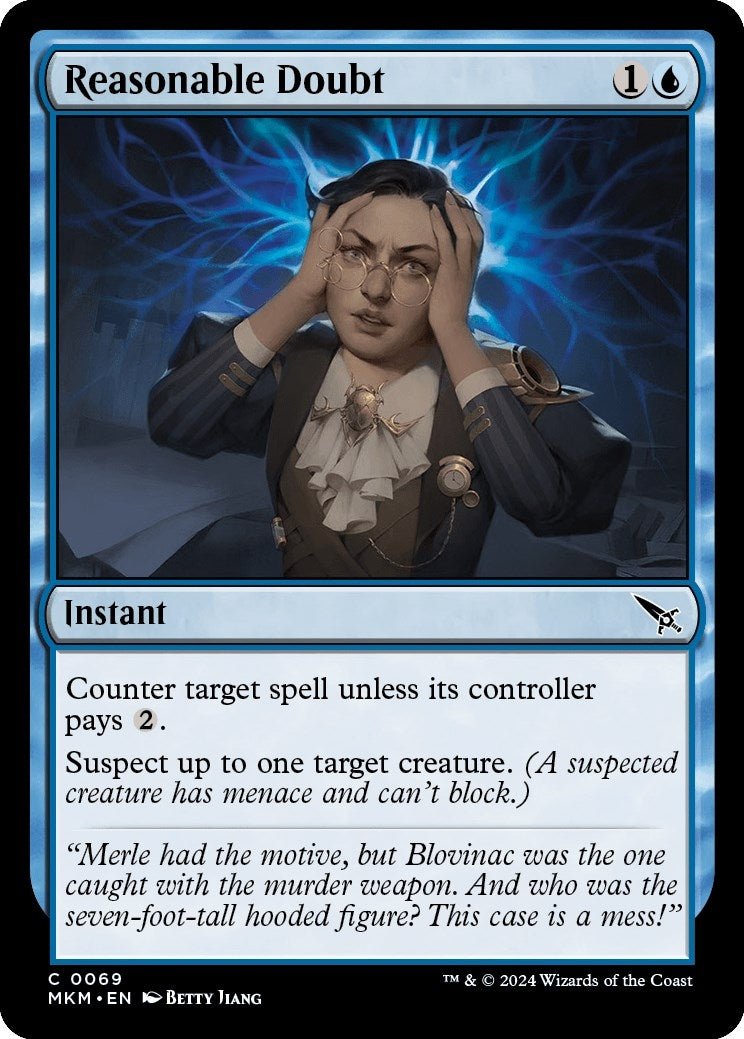 Image for Reasonable Doubt (69) (MKM) - Magic: The Gathering