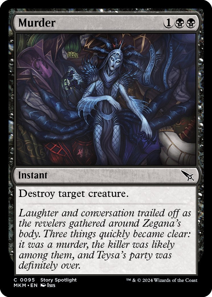 Image for Murder (95) (MKM) - Magic: The Gathering