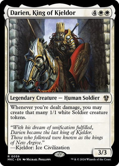 Darien, King of Kjeldor (59) (MKC)