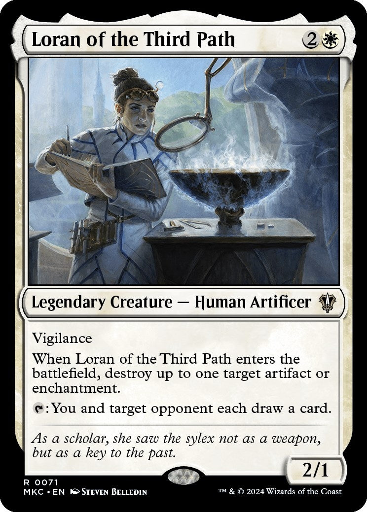 Image for Loran of the Third Path (71) (MKC) - Magic: The Gathering