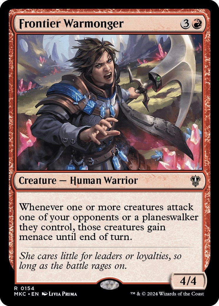 Image for Frontier Warmonger (154) (MKC) - Magic: The Gathering