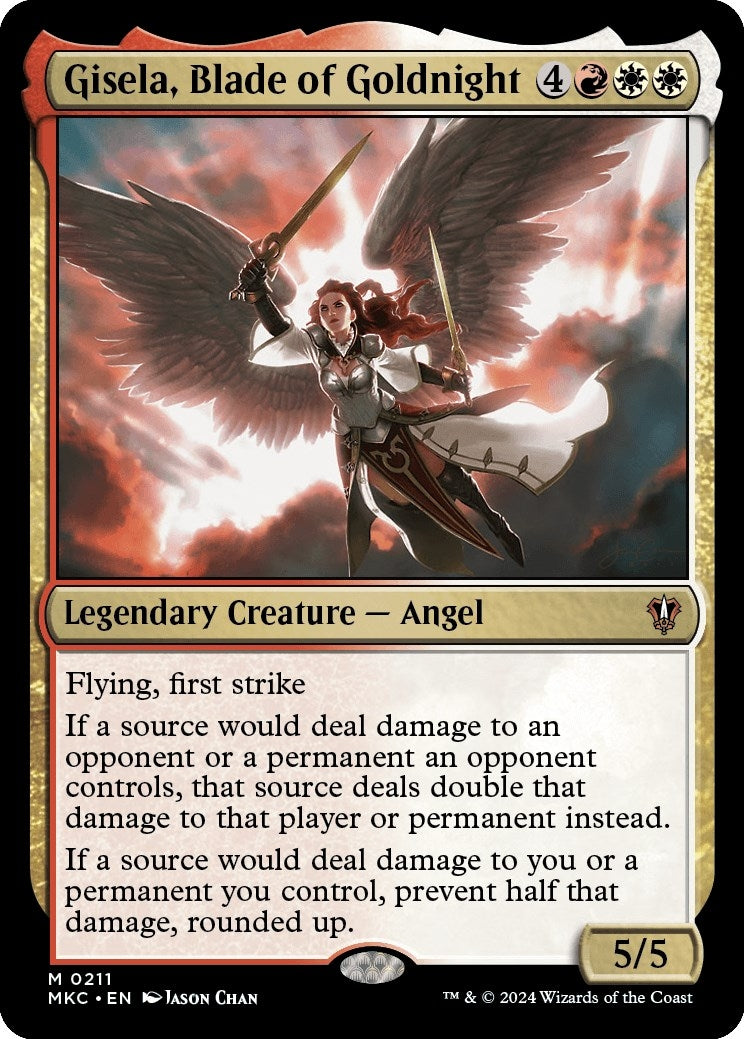 Image for Gisela, Blade of Goldnight (211) (MKC) - Magic: The Gathering