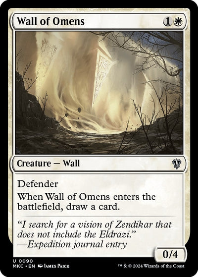 Wall of Omens (90) (MKC)