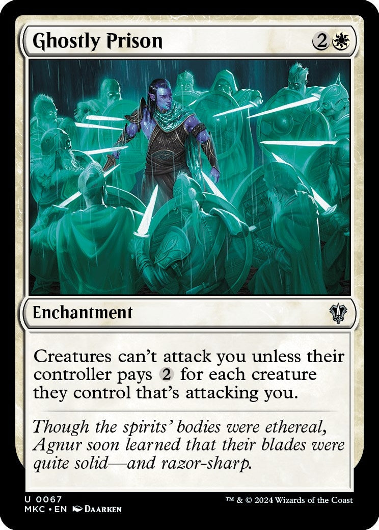 Image for Ghostly Prison (67) (MKC) - Magic: The Gathering
