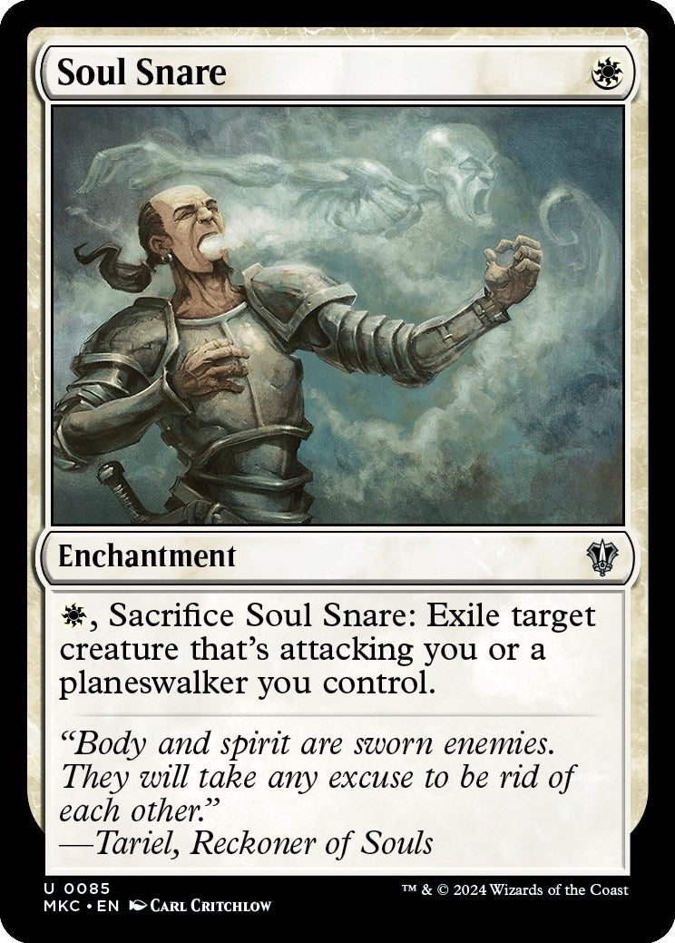 Image for Soul Snare (85) (MKC) - Magic: The Gathering