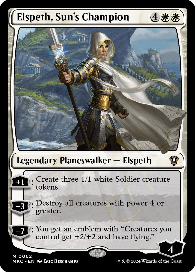 Image for Elspeth, Sun's Champion (62) (MKC) - Magic: The Gathering