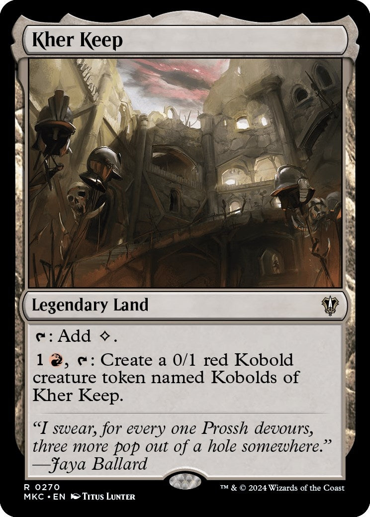 Image for Kher Keep (270) (MKC) - Magic: The Gathering