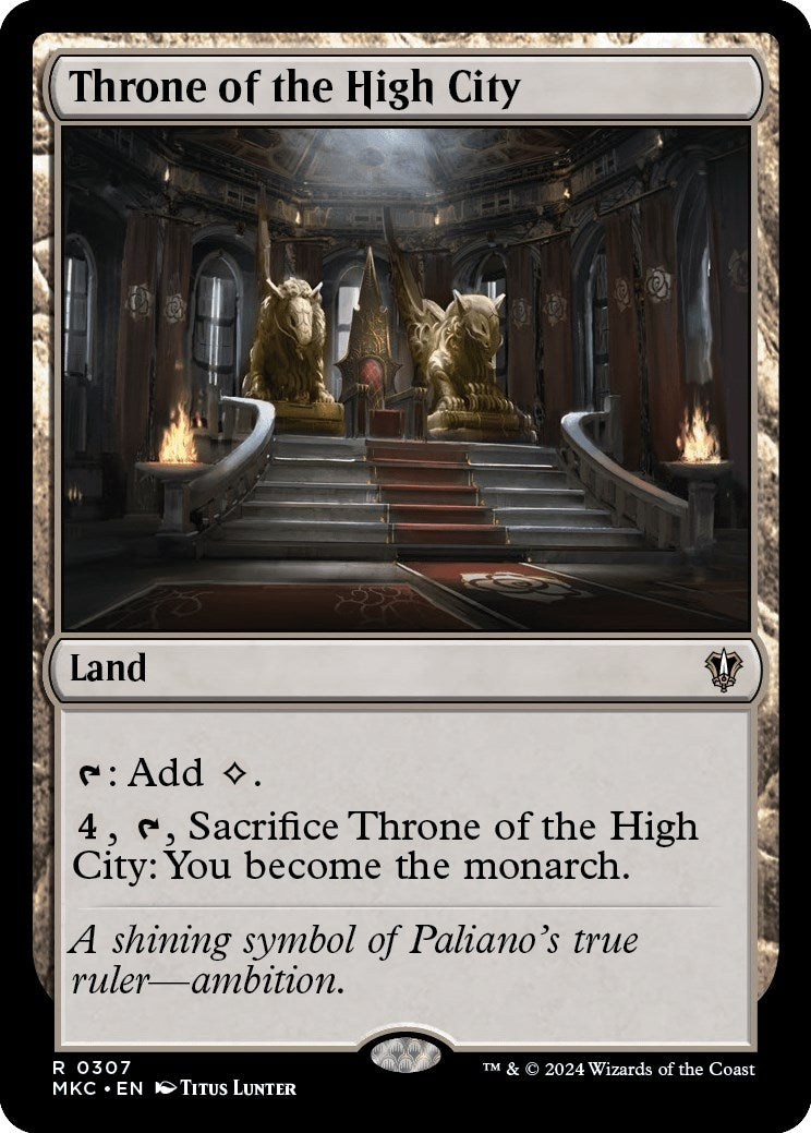 Image for Throne of the High City (307) (MKC) - Magic: The Gathering
