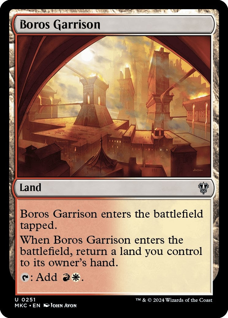 Image for Boros Garrison (251) (MKC) - Magic: The Gathering