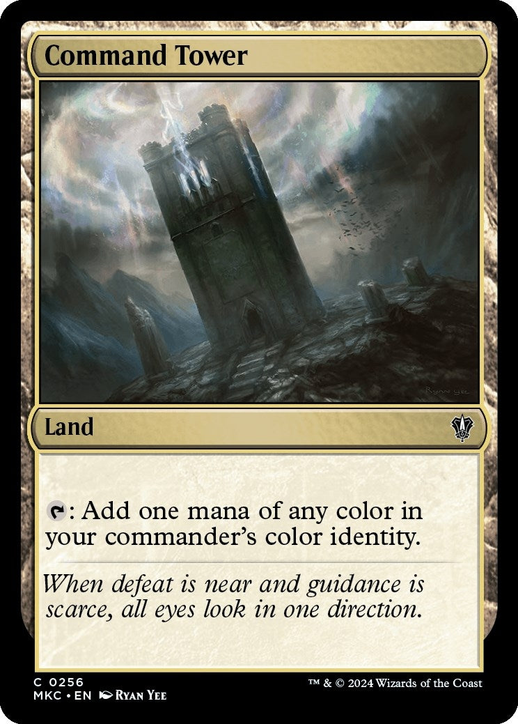 Image for Command Tower (256) (MKC) - Magic: The Gathering
