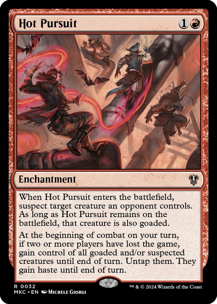 Image for Hot Pursuit (32) (MKC) - Magic: The Gathering
