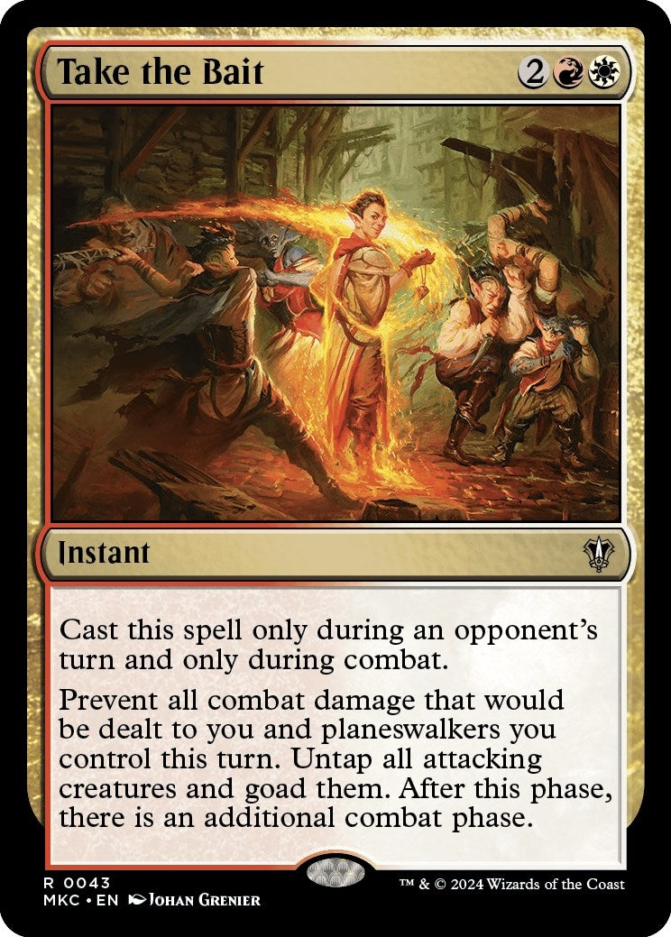 Image for Take the Bait (43) (MKC) - Magic: The Gathering