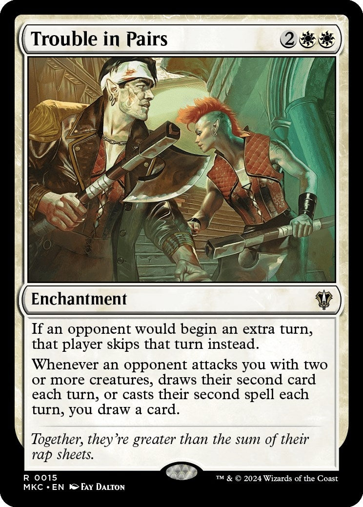 Image for Trouble in Pairs (15) (MKC) - Magic: The Gathering