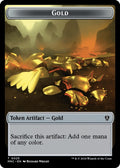 Image for Gold // The Monarch Double-Sided Token (25 // 31) (MKC) - Magic: The Gathering