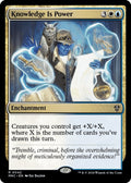 Image for Knowledge is Power (42) (MKC) - Magic: The Gathering