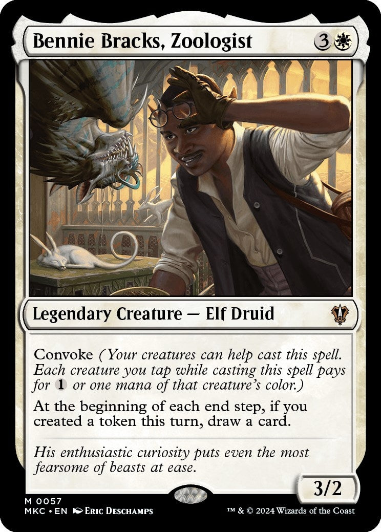 Image for Bennie Bracks, Zoologist (57) (MKC) - Magic: The Gathering