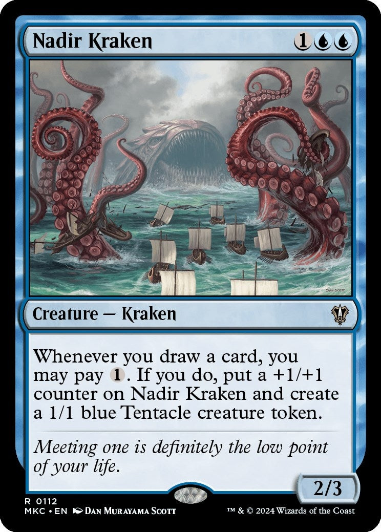 Image for Nadir Kraken (112) (MKC) - Magic: The Gathering