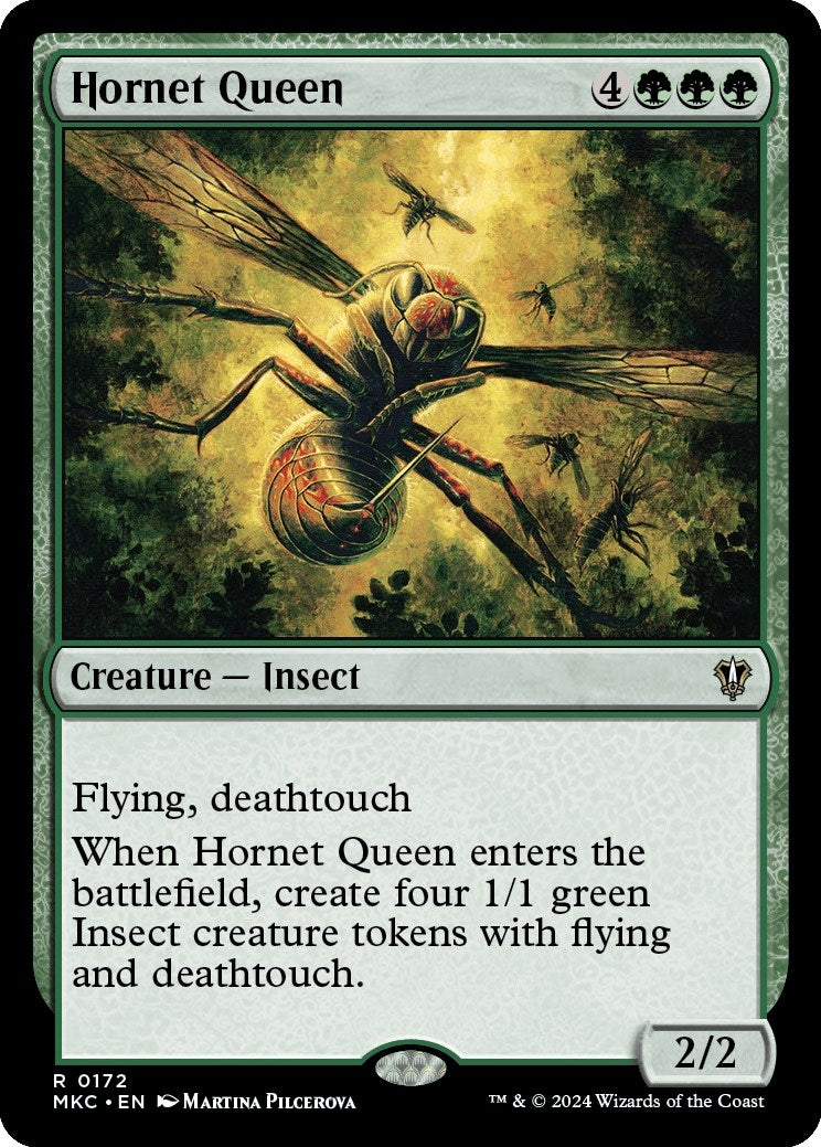 Image for Hornet Queen (172) (MKC) - Magic: The Gathering