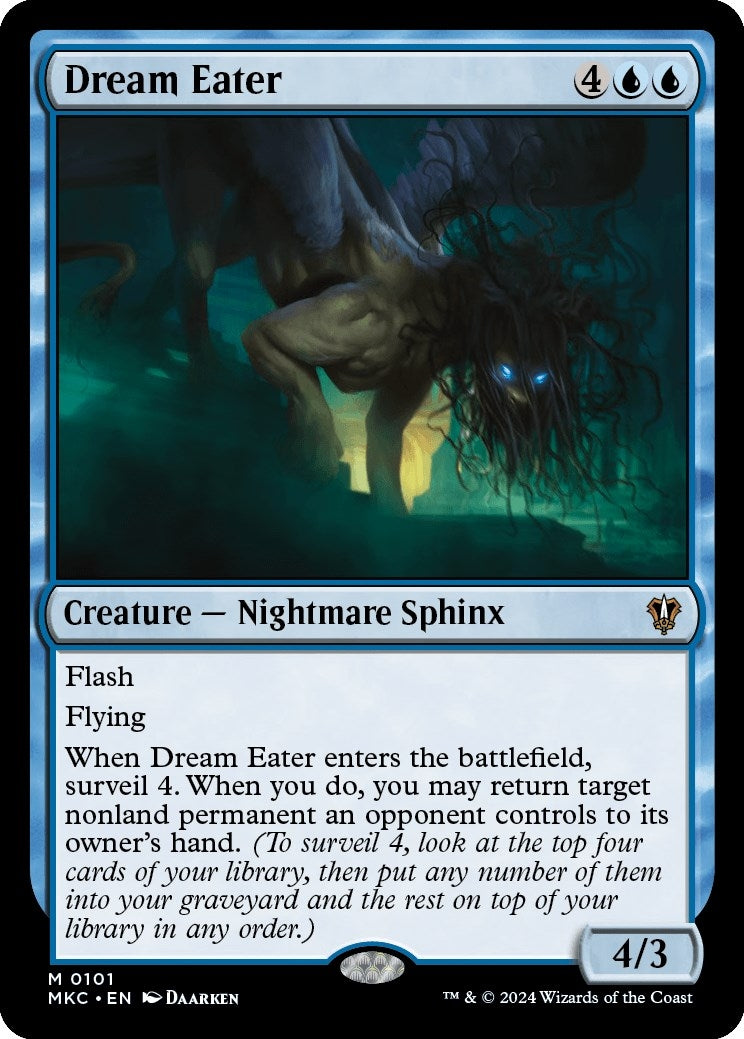 Image for Dream Eater (101) (MKC) - Magic: The Gathering
