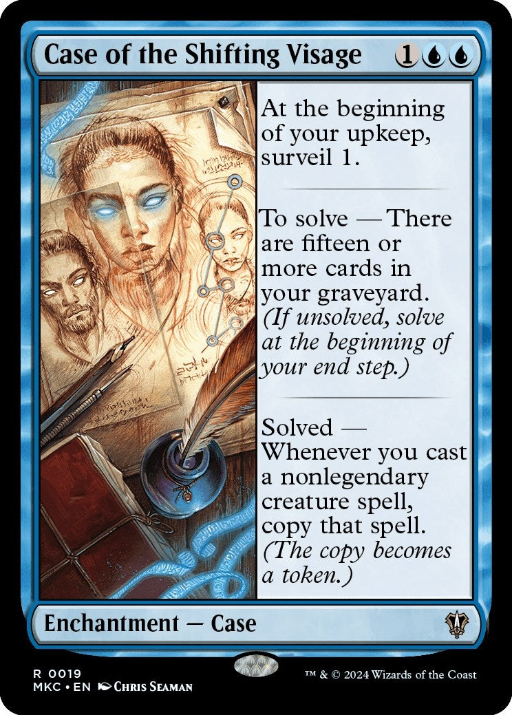 Image for Case of the Shifting Visage (19) (MKC) - Magic: The Gathering