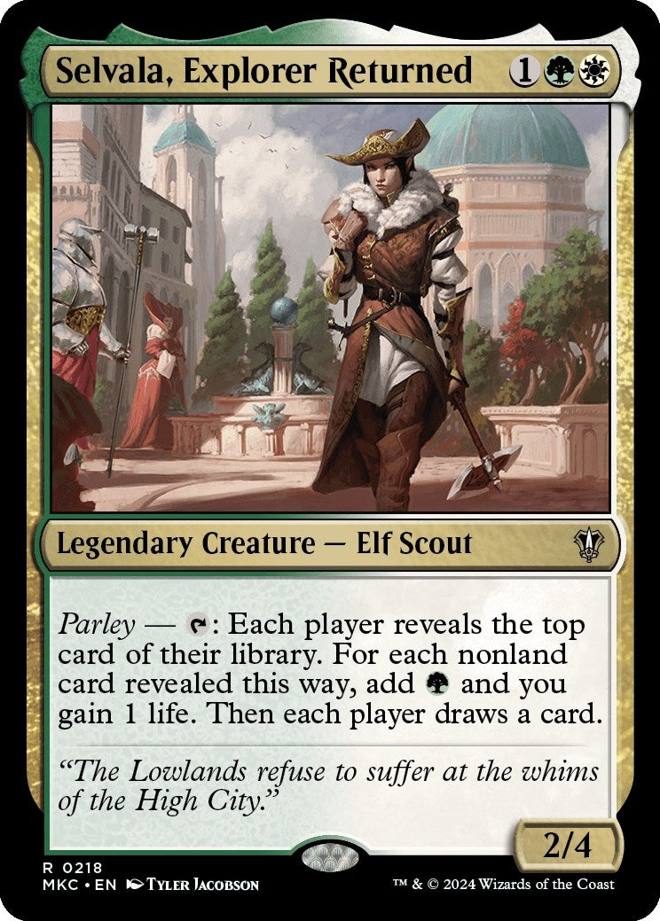 Image for Selvala, Explorer Returned (218) (MKC) - Magic: The Gathering