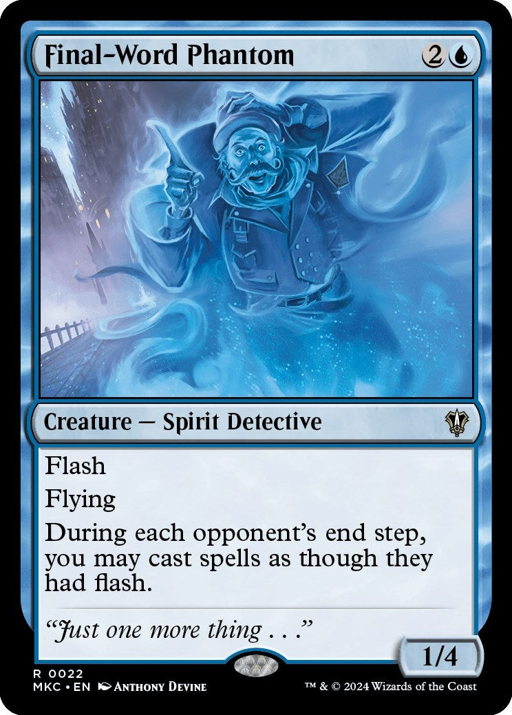 Image for Final-Word Phantom (22) (MKC) - Magic: The Gathering