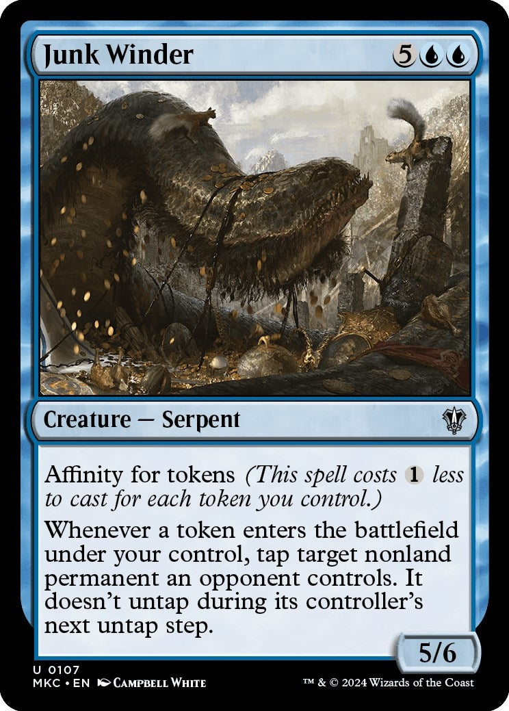 Image for Junk Winder (107) (MKC) - Magic: The Gathering