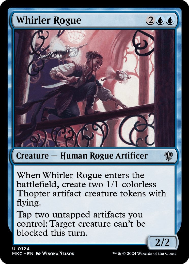 Image for Whirler Rogue (124) (MKC) - Magic: The Gathering
