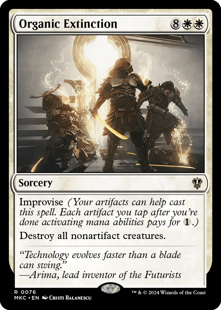 Image for Organic Extinction (76) (MKC) - Magic: The Gathering