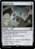 Image for Ransom Note (0048) (48) (MKC) - Magic: The Gathering