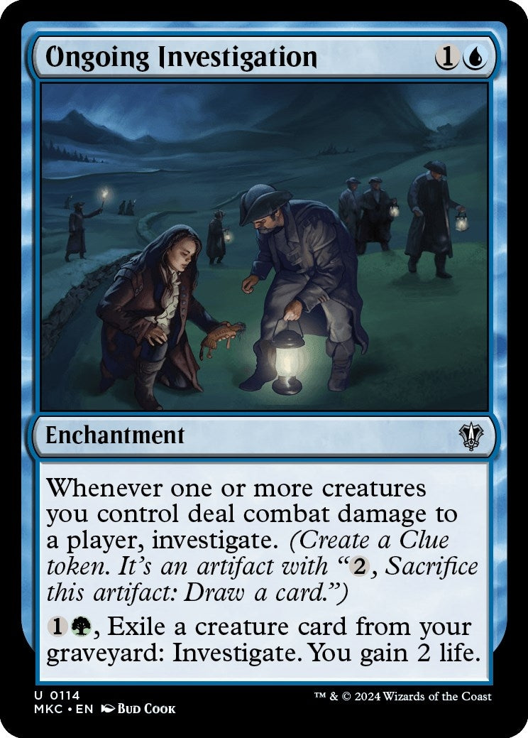 Image for Ongoing Investigation (114) (MKC) - Magic: The Gathering