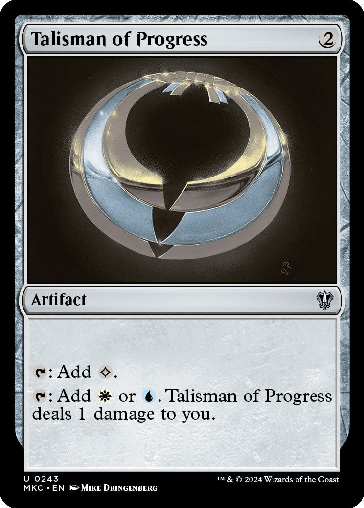 Image for Talisman of Progress (243) (MKC) - Magic: The Gathering