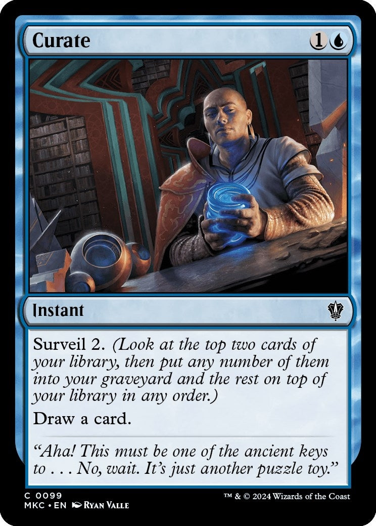 Image for Curate (99) (MKC) - Magic: The Gathering