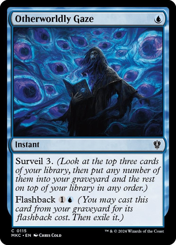 Image for Otherworldly Gaze (115) (MKC) - Magic: The Gathering