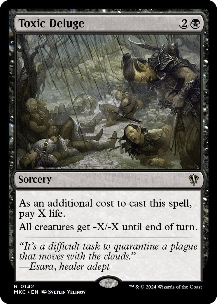 Image for Toxic Deluge (142) (MKC) - Magic: The Gathering