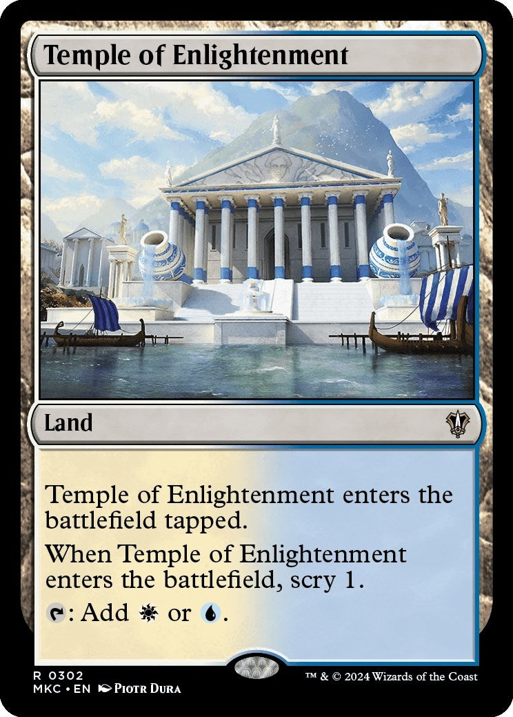 Image for Temple of Enlightenment (302) (MKC) - Magic: The Gathering