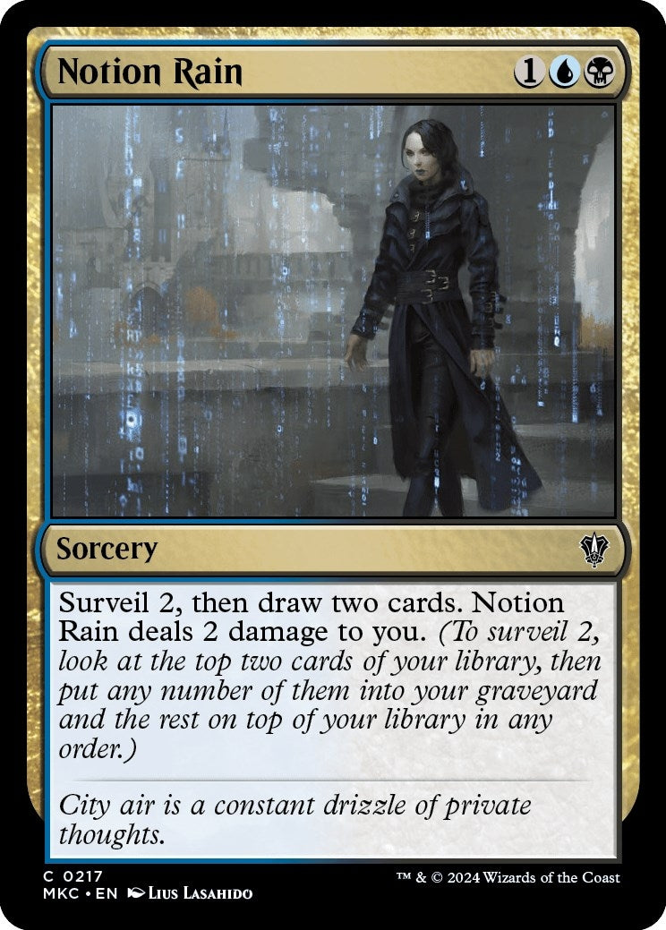 Image for Notion Rain (217) (MKC) - Magic: The Gathering