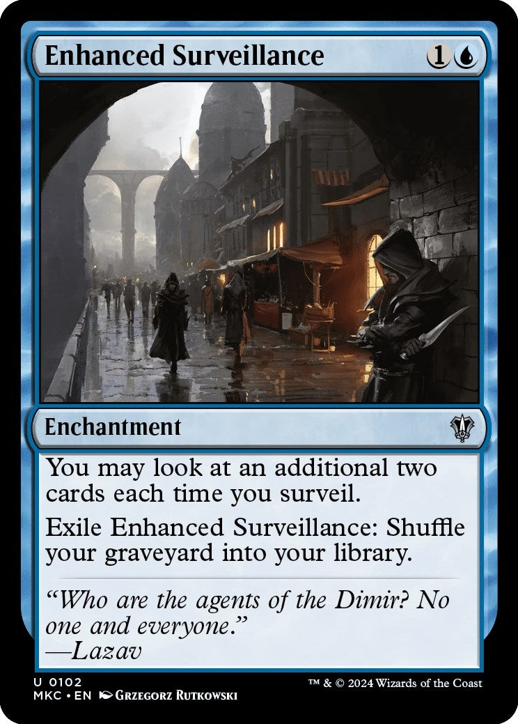 Image for Enhanced Surveillance (102) (MKC) - Magic: The Gathering