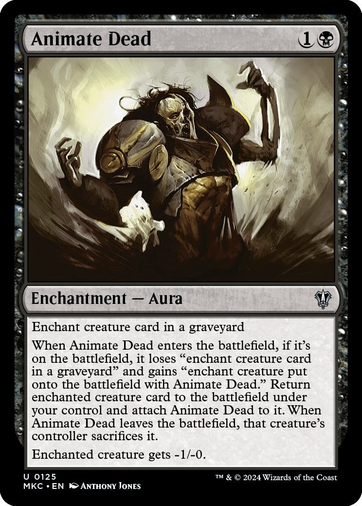 Image for Animate Dead (125) (MKC) - Magic: The Gathering