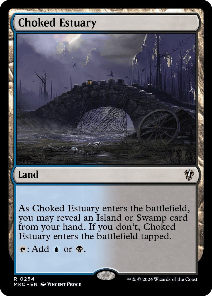 Image for Choked Estuary (254) (MKC) - Magic: The Gathering