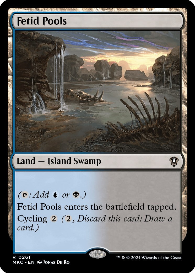 Image for Fetid Pools (261) (MKC) - Magic: The Gathering