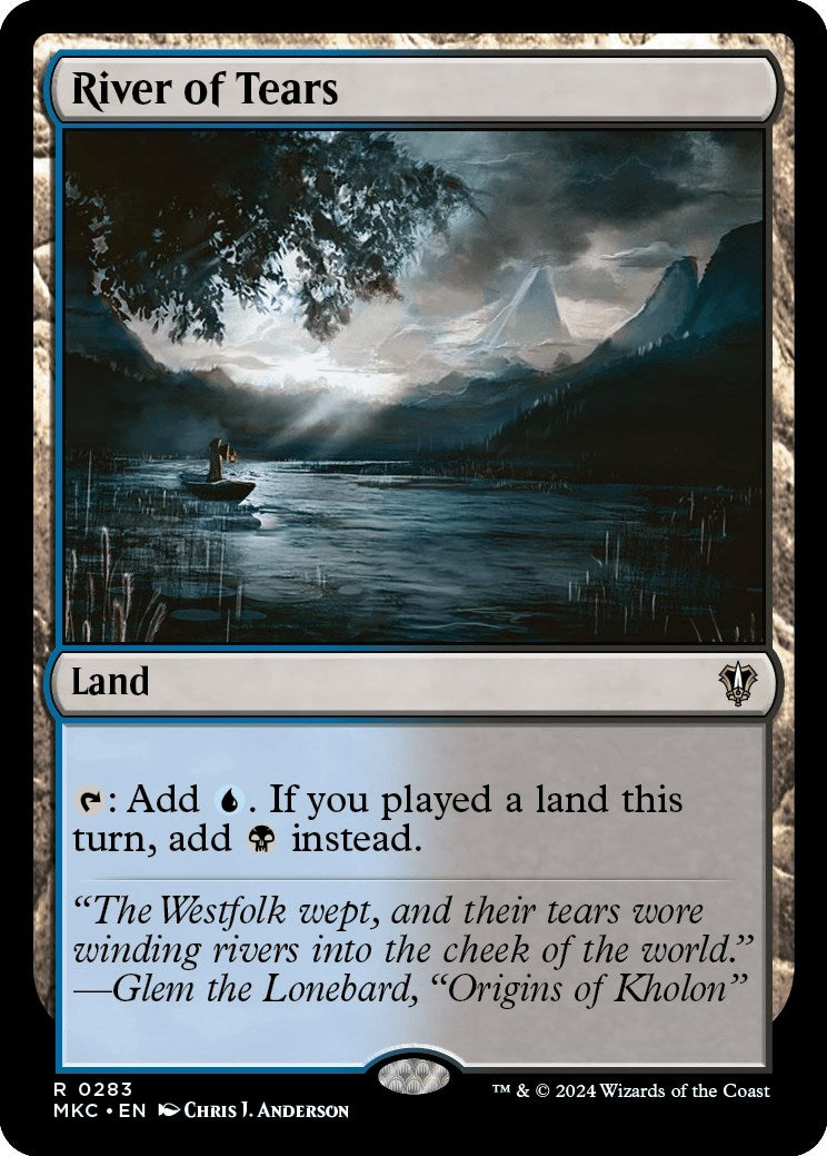 Image for River of Tears (283) (MKC) - Magic: The Gathering