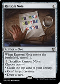 Image for Ransom Note (0046) (46) (MKC) - Magic: The Gathering