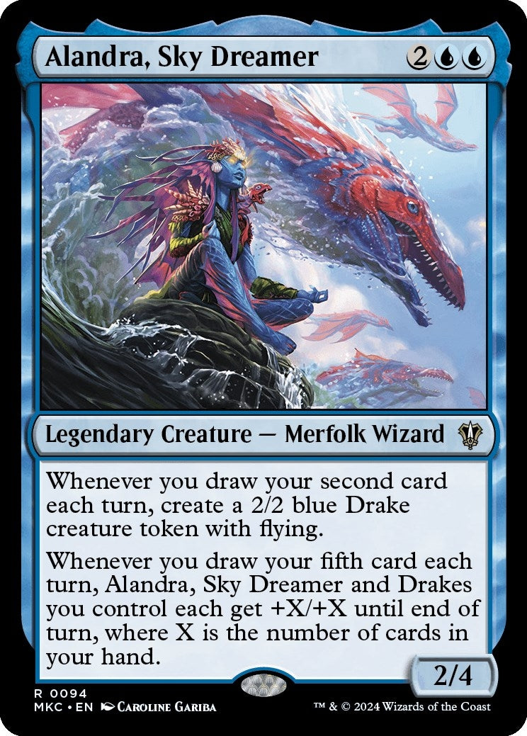 Image for Alandra, Sky Dreamer (94) (MKC) - Magic: The Gathering