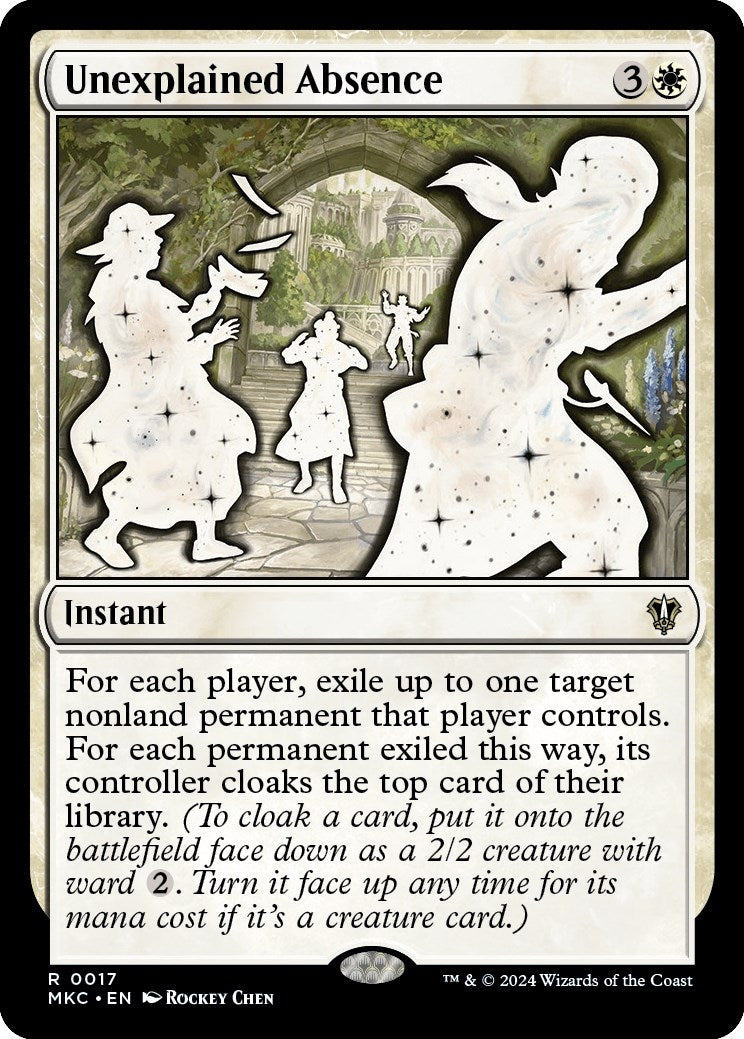 Image for Unexplained Absence (17) (MKC) - Magic: The Gathering