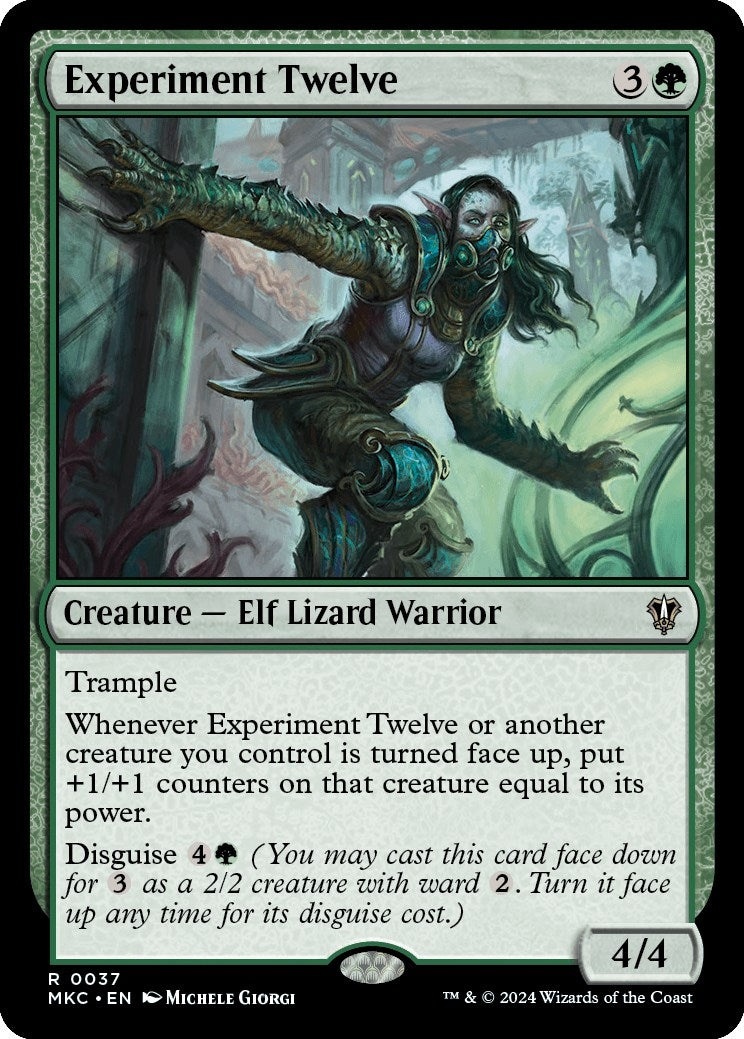 Image for Experiment Twelve (37) (MKC) - Magic: The Gathering