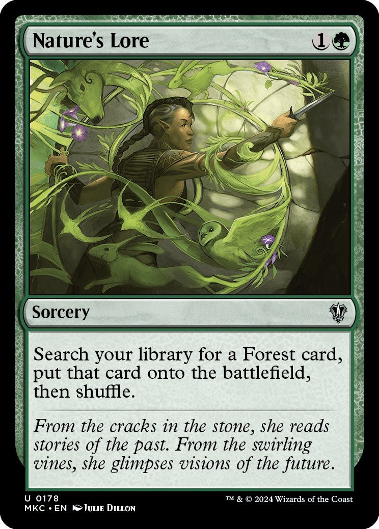 Image for Nature's Lore (178) (MKC) - Magic: The Gathering