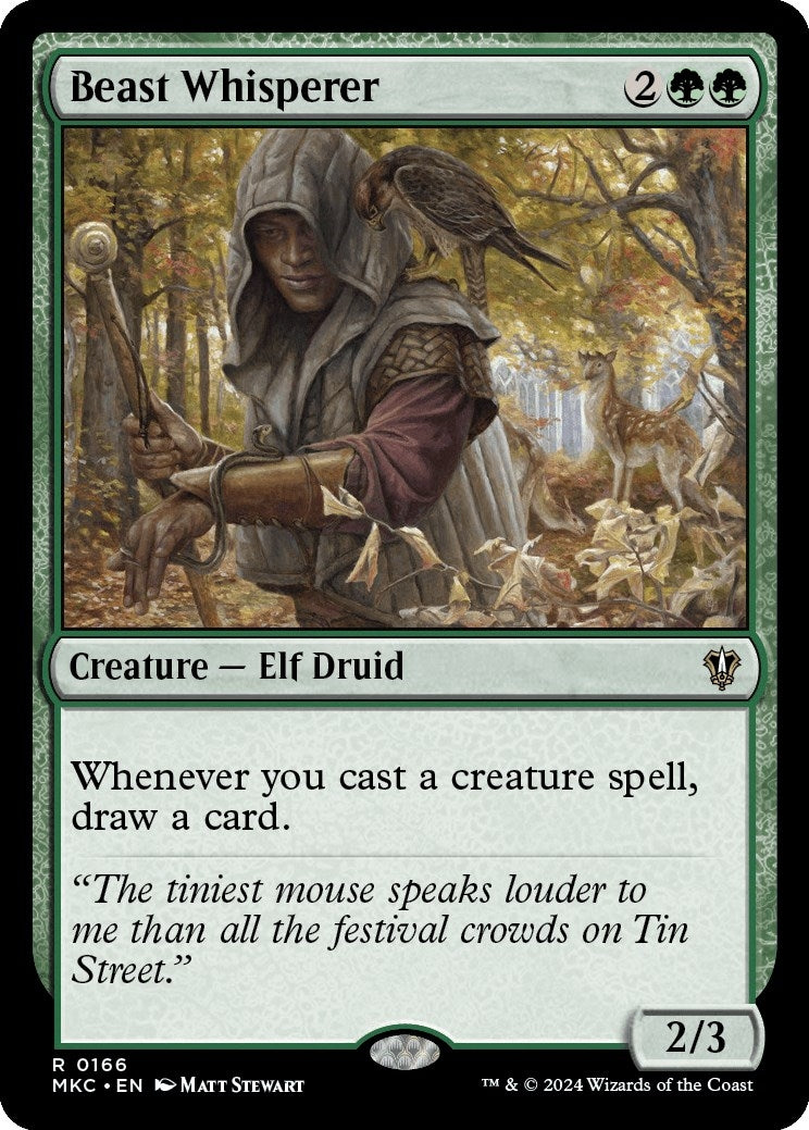 Image for Beast Whisperer (166) (MKC) - Magic: The Gathering