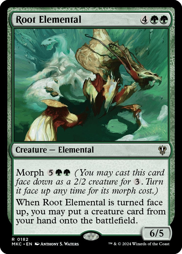 Image for Root Elemental (182) (MKC) - Magic: The Gathering