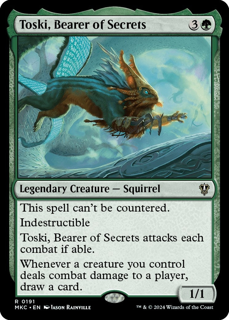 Image for Toski, Bearer of Secrets (191) (MKC) - Magic: The Gathering